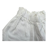 Mariuccia Short Tinta Unita con Elastico In Vita per Bambina MMBP329 BIANCO MARIUCCIA 