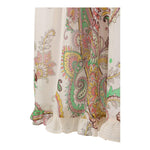 Etro Abito Mezza Manica Tinta Unita Stampa Fantasia per Bambina GW1B73 PANNA ETRO 