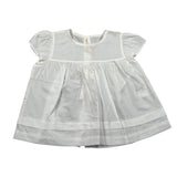 Zhoe & Tobiah Camicia Mezza Manica Tinta Unita per Neonata RTT11BN PANNA ZHOE & TOBIAH 