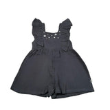 Petit Indi Tuta Tinta Unita con Stampa per Bambina SS25BK5026XJ GRIGIO PETIT INDI 