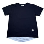 Paolo Pecora T-Shirt Girocollo Tinta Unita per Bambino PP4353 BLU PAOLO PECORA 