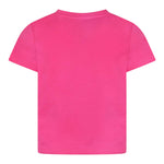 Kenzo T-Shirt Girocollo Tinta Unita con Stampa per Neonata K61054N ROSA KENZO 