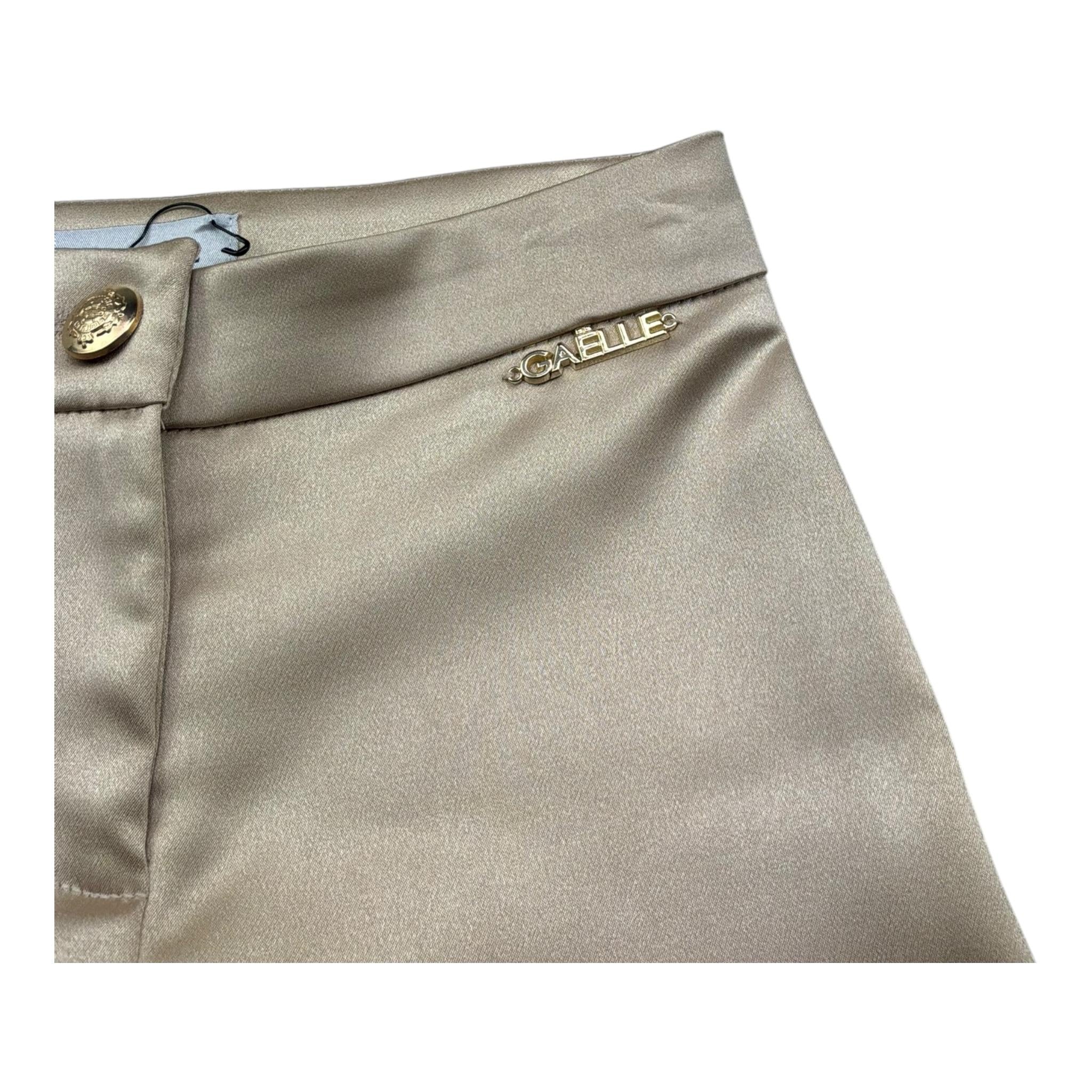 Gaelle Short Tinta Unita con Girovita Regolabile per Bambina 2746S00364X ORO GAELLE 