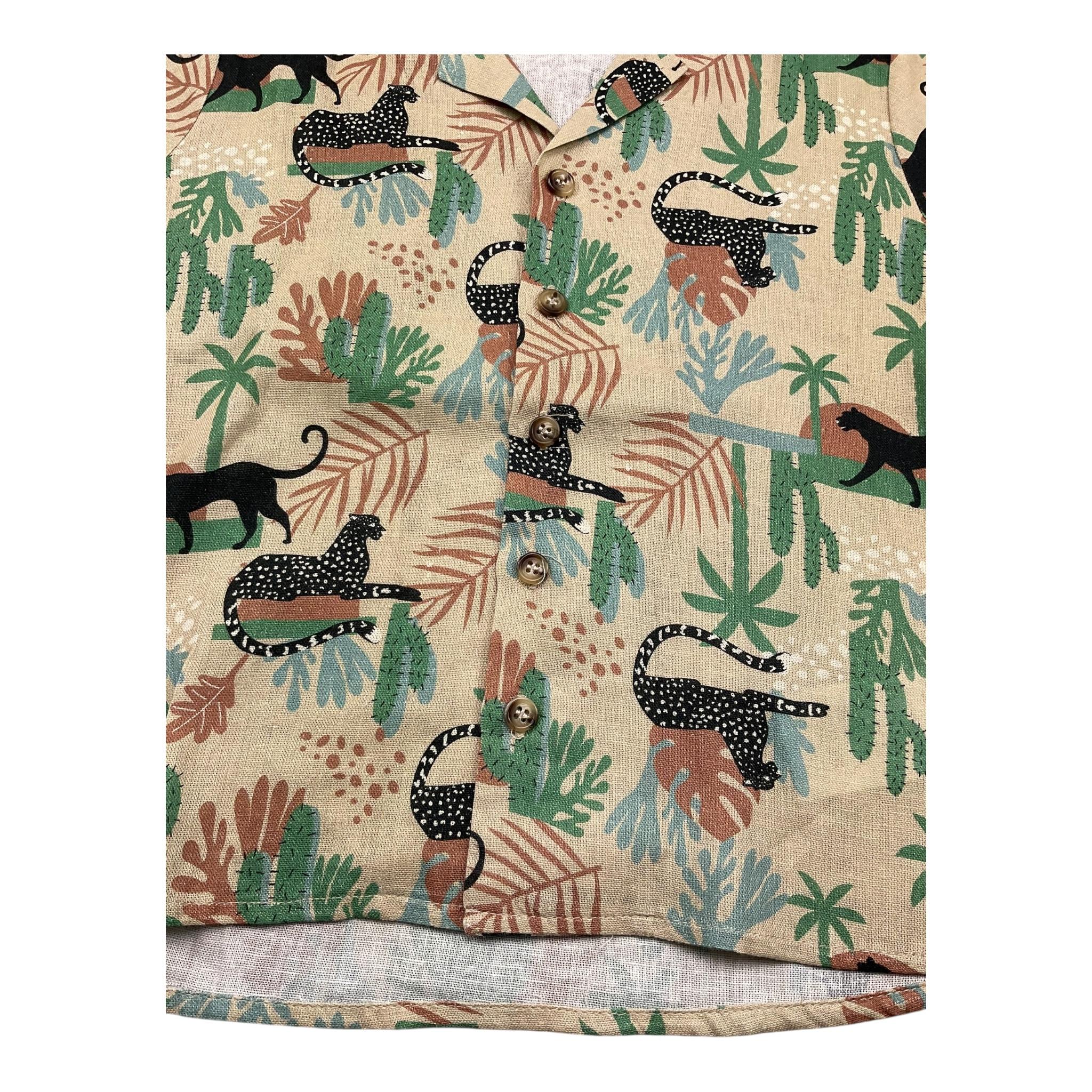 M+E' Camicie Mezza Manica Stampa Fantasia per Neonato UEM0562 BEIGE M+E' 