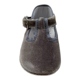 Indice Bellerina In Velluto Tinta Unita per Neonata 323 FANGO INDICE 