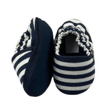 Nanan Espadrillas Neonato Fantasia A Righe Blu Per Neonato
