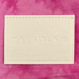 Maison Margiela T-Shirt Tinta Unita Girocollo Con Fantasia Sfumata Fuxia Per Bambina