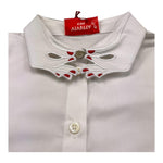 Vivetta Camicia Manica Lunga Tinta Unita per Bambina VE250648B BIANCO VIVETTA 