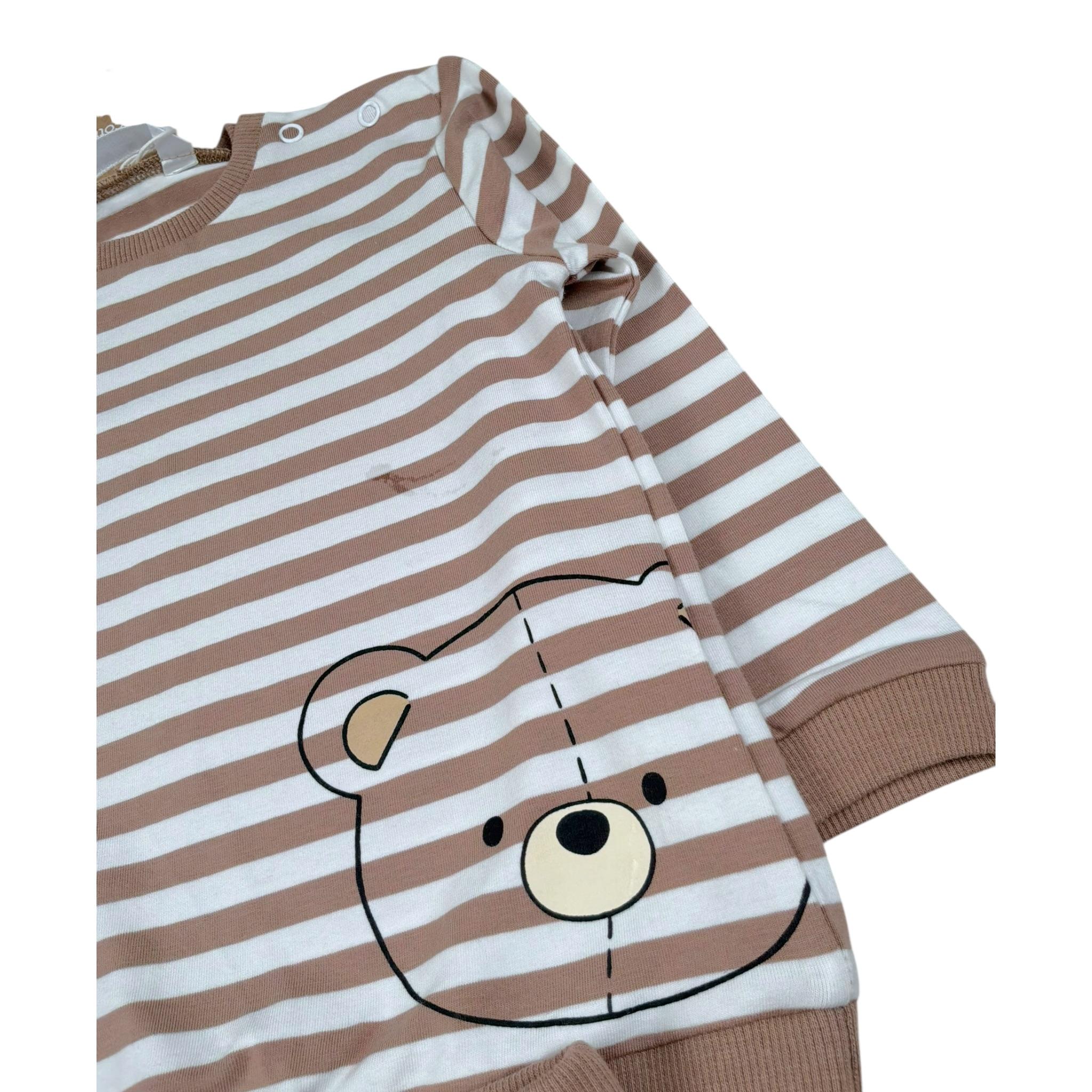 Mayoral Completo 2 Pezzi Felpa-Pantalone per Neonato 161222 BEIGE MAYORAL 