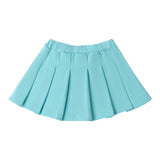 Sarabanda Gonna Tinta Unita con Elastico In Vita per Neonata 0B227 VERDE ACQUA SARABANDA 