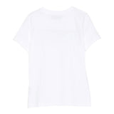 Moschino T-Shirt Girocollo Tinta Unita con Stampa per Bambino HUM05C BIANCO MOSCHINO 