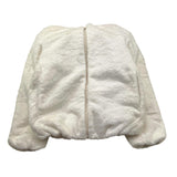 SAINT BARTH giubbino tinta unita modello teddy con zip Panna per Bambina HYSODE PANNA SAINT BARTH 