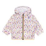 K-Way Giubbino Tinta Unita con Zip E Cappuccio per Neonata K2137YWXX BIANCO K-WAY 