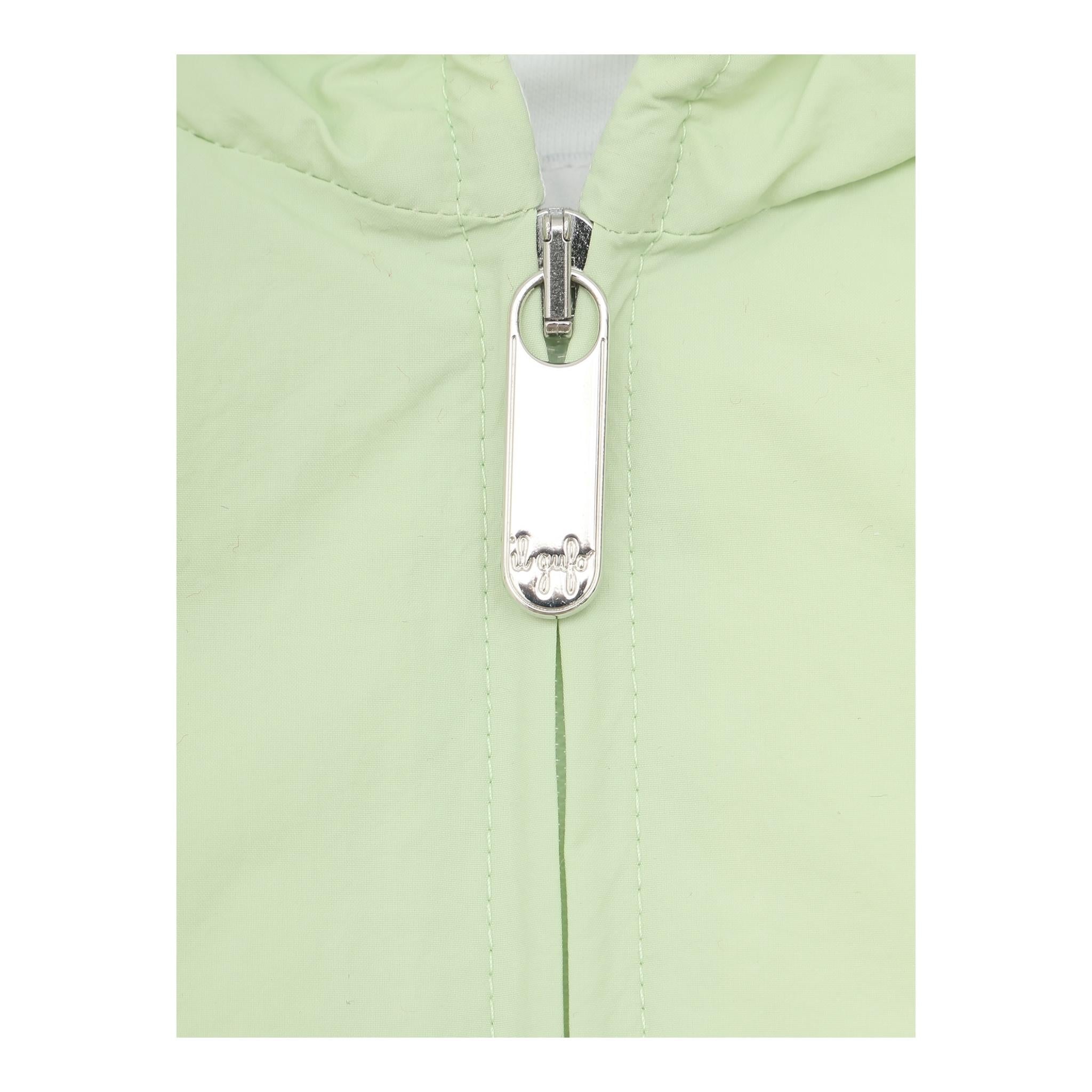 Il Gufo Giubbino Tinta Unita con Cappuccio per Neonato P25GR2240N0108 VERDE IL GUFO 