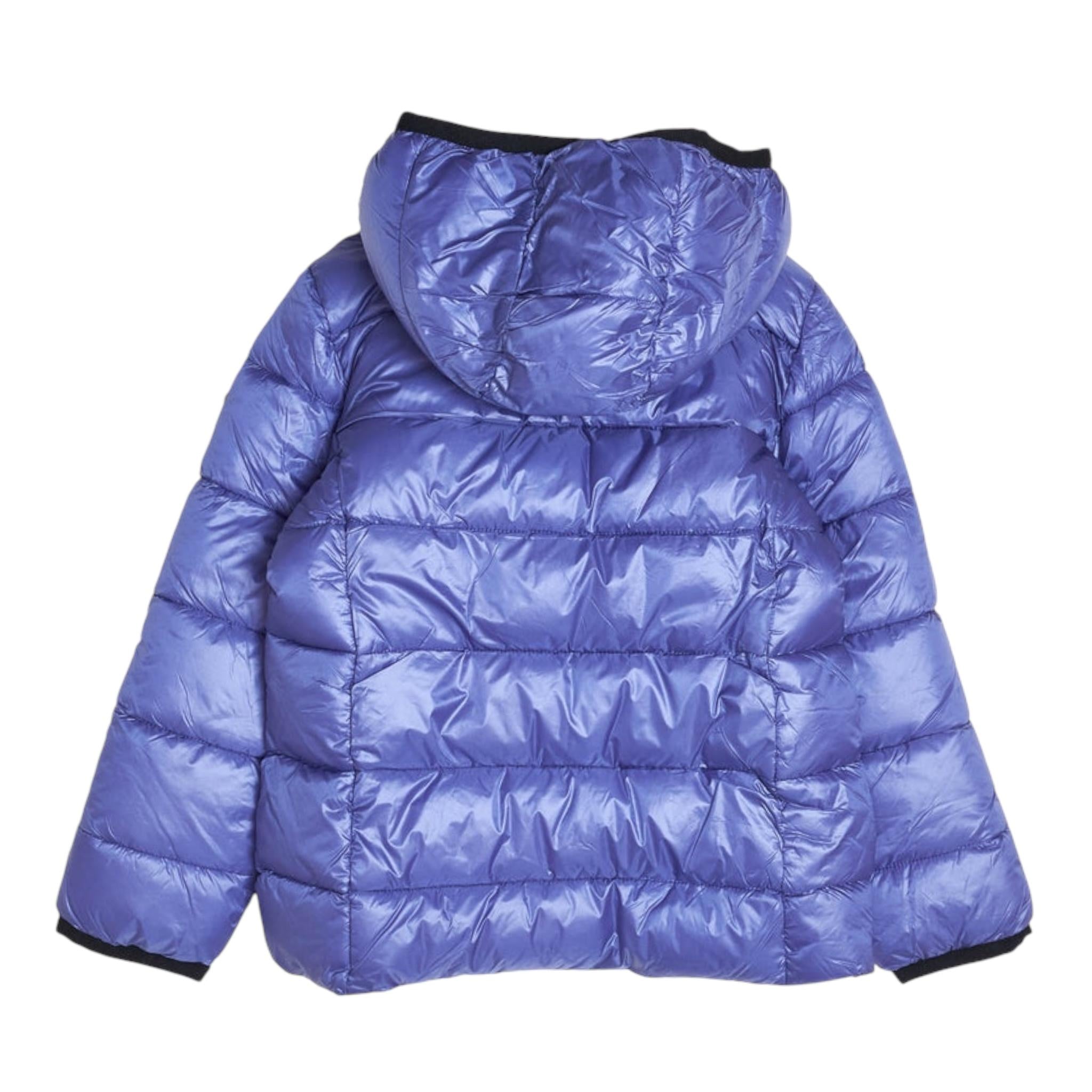 REFRIGUE giubbino reversibile bicolore cn cappuccio Bianco/lilla per Bambina 2841O00001 BIANCO/LILLA REFRIGUE 