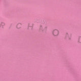 John Richmond Felpa Tinta Unita con Cappuccio E Stampa per Bambina RGP26006FE ROSA JOHN RICHMOND 