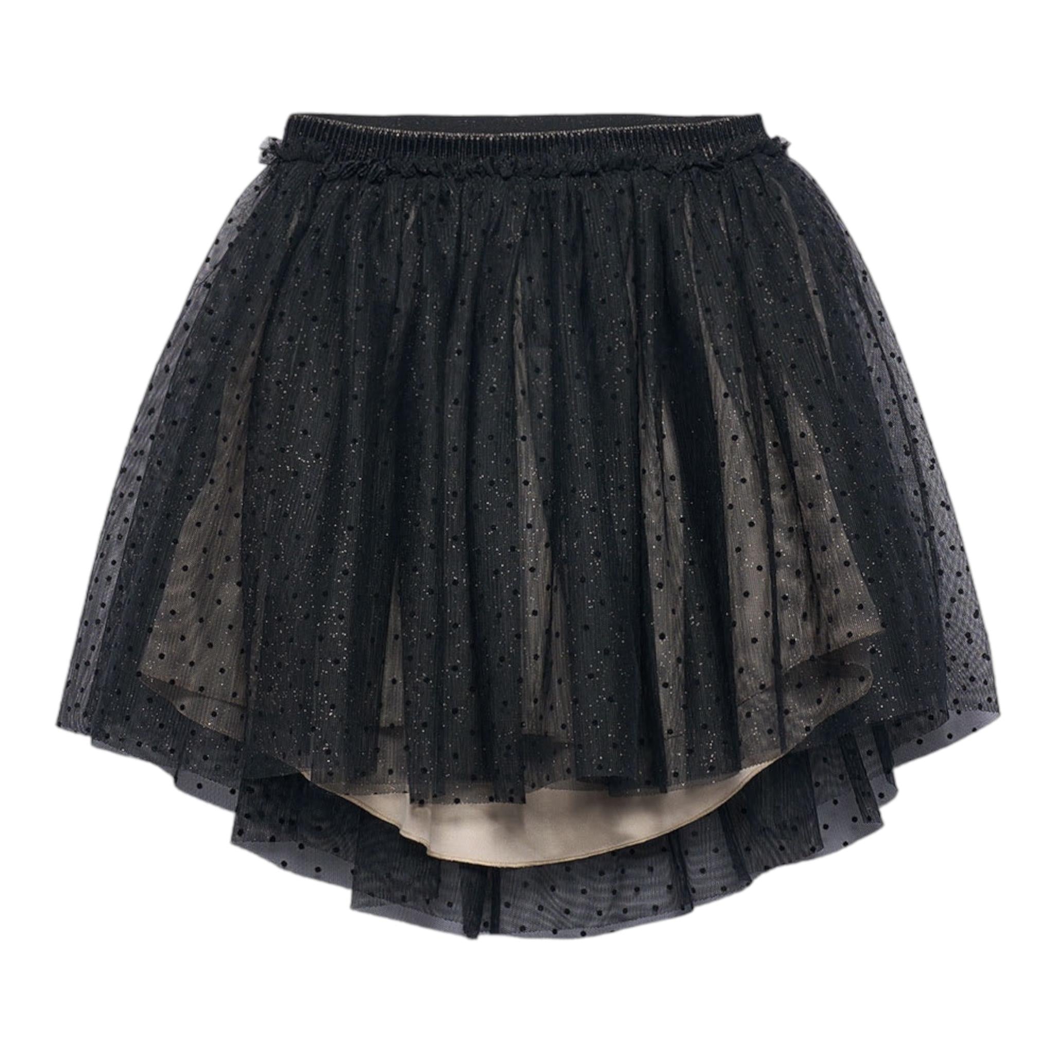 ABEL & LULA gonna con tulle asimmetrica Nero per Bambina 5521 NERO ABEL & LULA 
