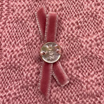 PAZ RODRIGUEZ coperta tinta unita con fiocco Rosa antico per Neonata 029111967 ROSA ANTICO PAZ RODRIGUEZ 