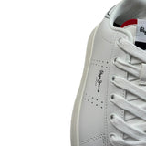 Pepe Jeans Sneakers Tinta Unita con Lacci per Bambino PBS00001 BIANCO PEPE JEANS 