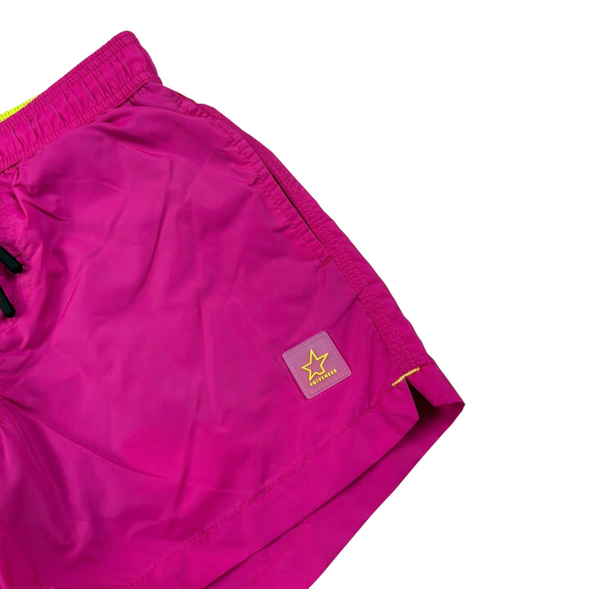 4Giveness Costume Modello Bermuda Tinta Unita per Bambino FGBB4060 MAGENTA 4GIVENESS 