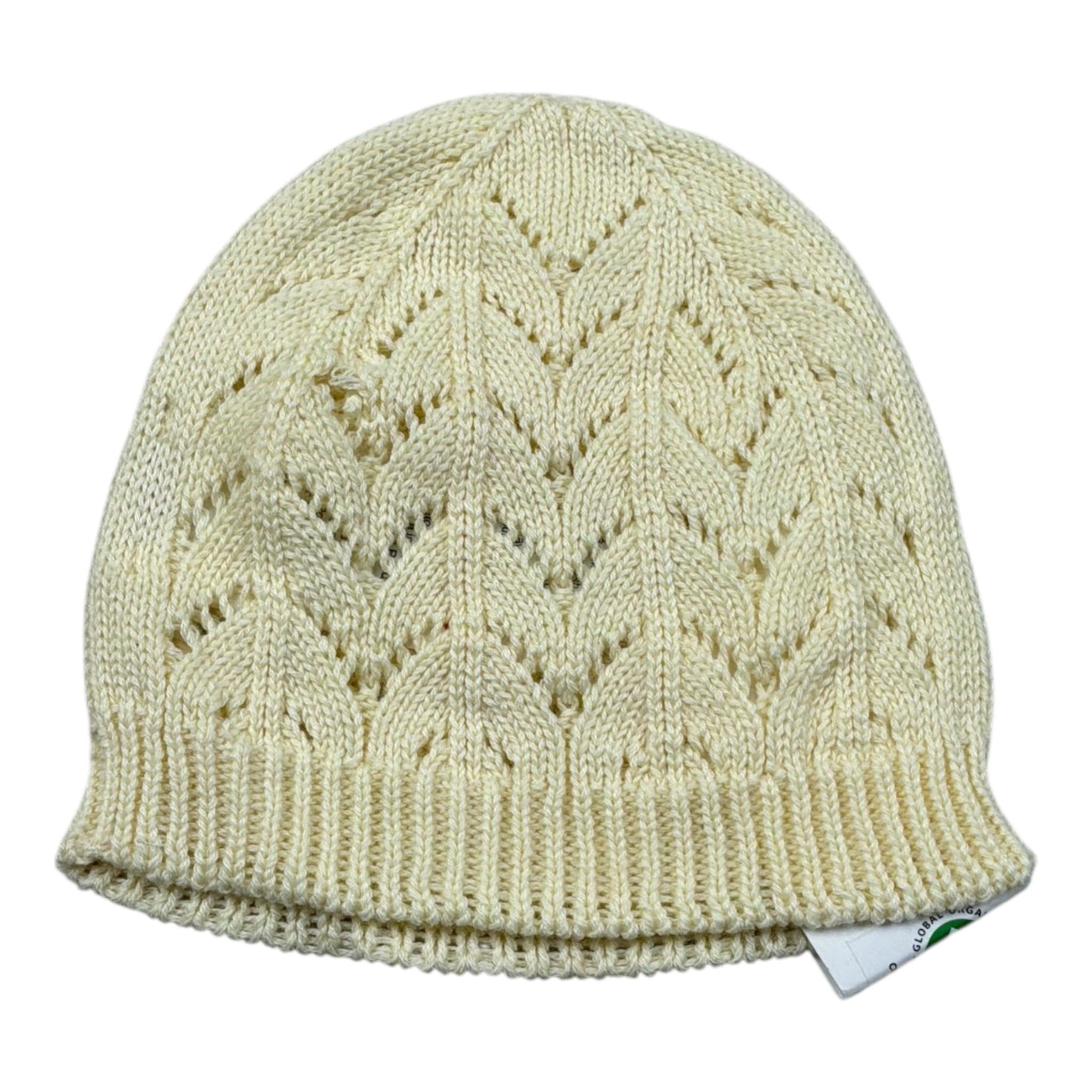 Wedoble Cappello Tinta Unita con Trafori per Neonato V2507307B GIALLO WEDOBLE 