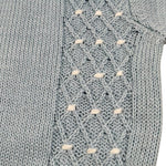 Scaldacuore Completo 2 Pezzi T-Shirt-Bermuda In Maglia per Neonato PS09PCOEPE24 AZZURRO SCALDACUORE 