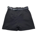 LIU JO short tinta unita con elastico in vita Nero per Bambina GF2006 NERO LIU JO 