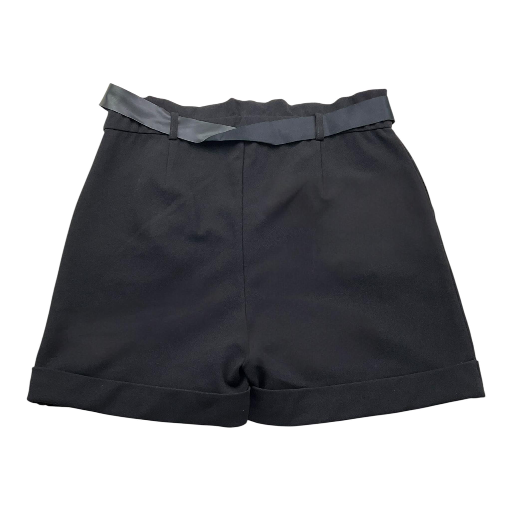 LIU JO short tinta unita con elastico in vita Nero per Bambina GF2006 NERO LIU JO 