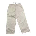 M+E' Pantalone Tinta Unita con Elastico In Vita per Bambino UEM0531 BIANCO M+E' 