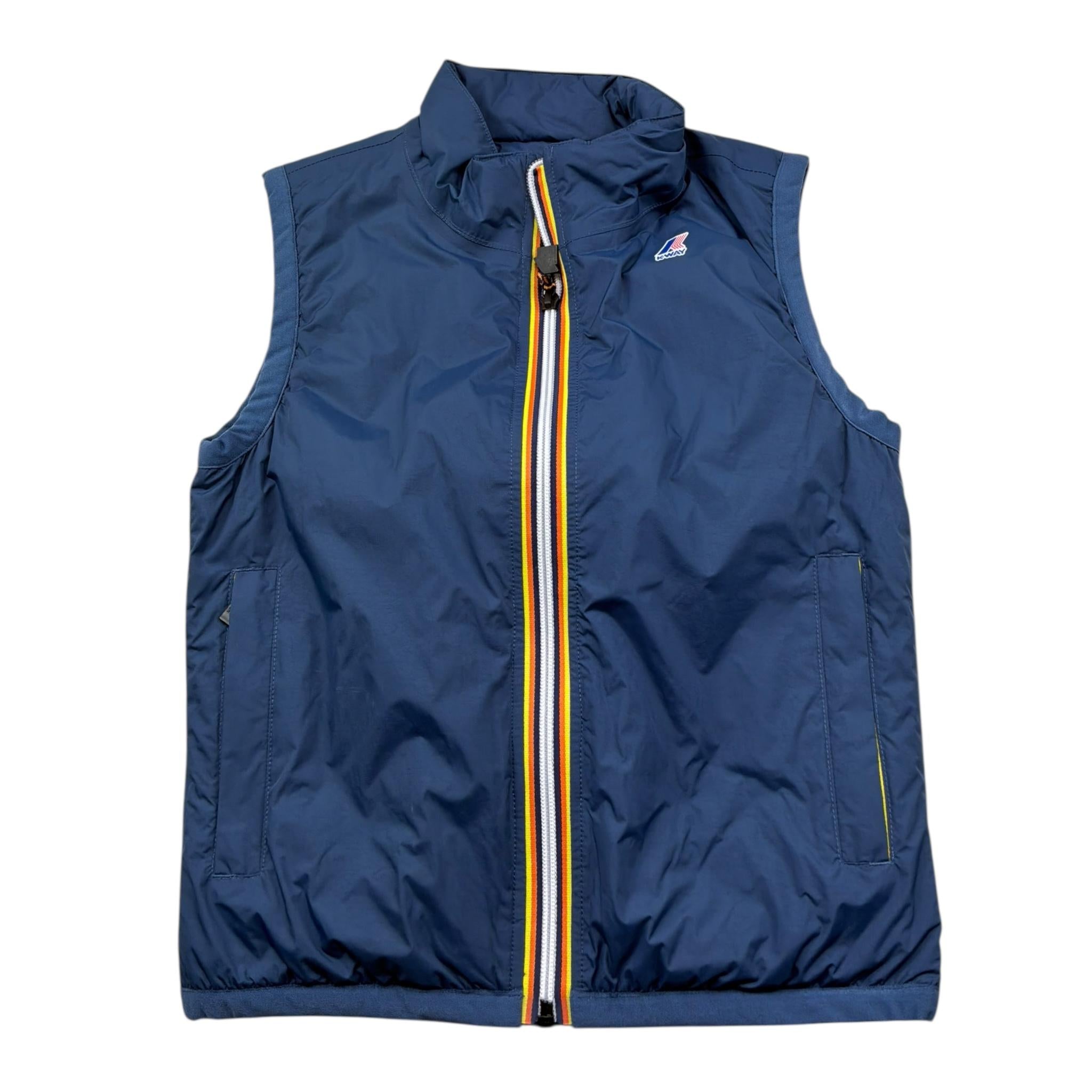 K-Way Giubbino Modello Smanicato Tinta Unita per Bambino K7141GW BLU K-WAY 