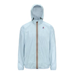 K-Way Giubbino Tinta Unita con Cappuccio per Bambino K61336WOXXXX AZZURRO K-WAY 