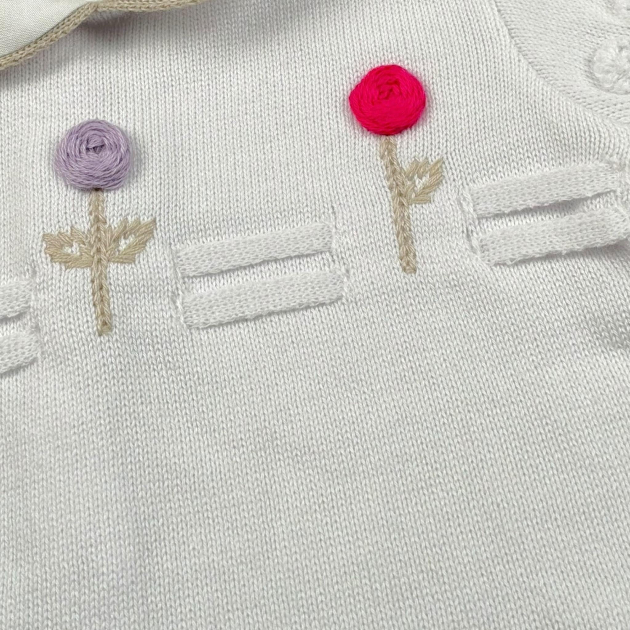 Le Coconne Completo 2 Pezzi Maglia-Coulotte per Neonata LCN2471 BIANCO LE COCONNE 