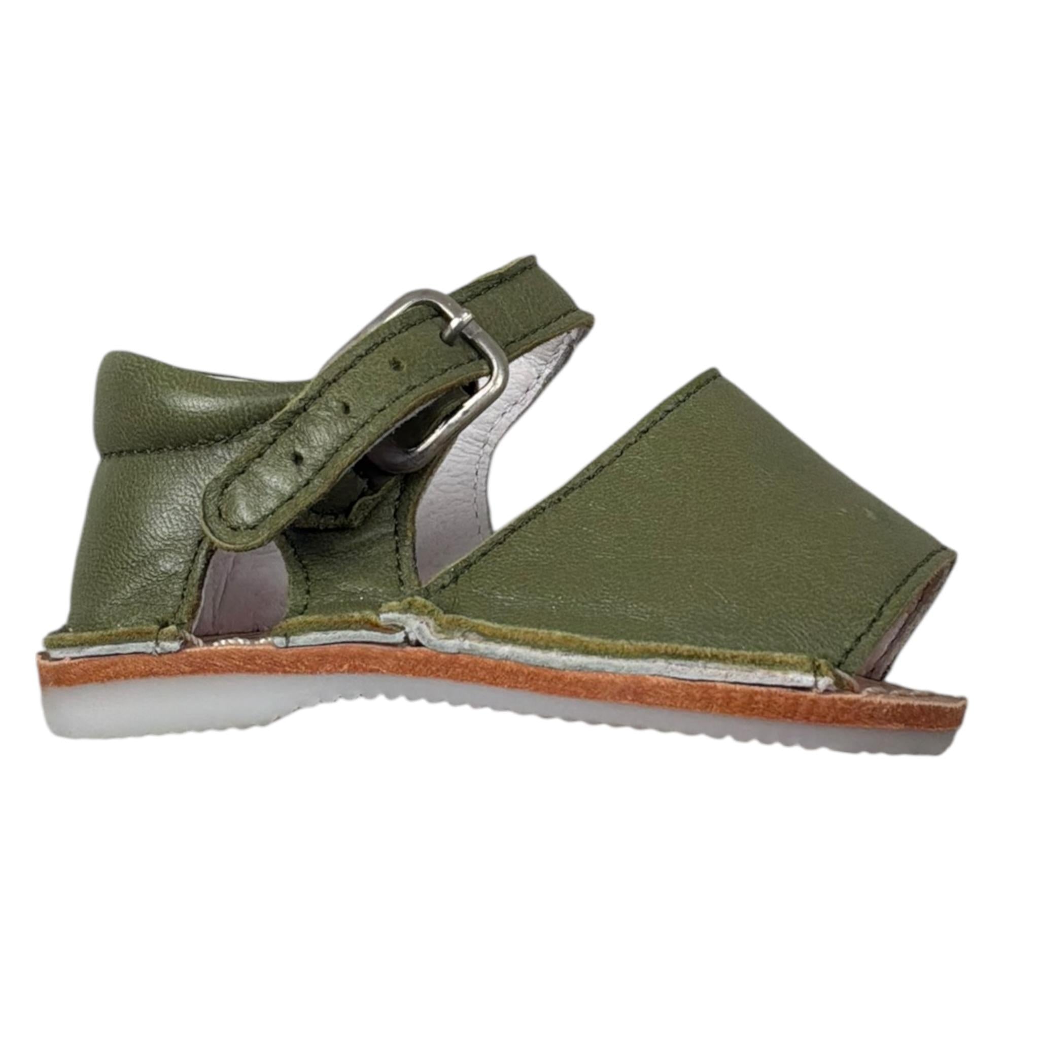 Indice Sandalo Tinta Unita per Neonato 1449 VERDE INDICE 