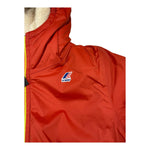 K-WAY giubbino tinta unita con cappuccio in contrasto Rosso per Neonato K61157W ROSSO K-WAY 