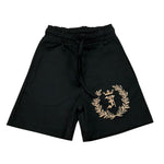 Frwrd Clothing Bermuda Tinta Unita con Elastico In Vita per Neonato KB008 NERO FRWRD CLOTHING 