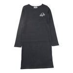 MOSCHINO abito tinta unita girocollo con stampa Nero per Bambina HDV0H3 NERO MOSCHINO 