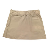 Manila Grace Gonna Tinta Unita con Tasconi per Bambina 312GMBS25 BEIGE MANILA GRACE 
