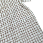 Petit Indi Camicia Tinta Unita con Fantasia A Quadri per Bambino SS25BK7427X BIANCO PETIT INDI 