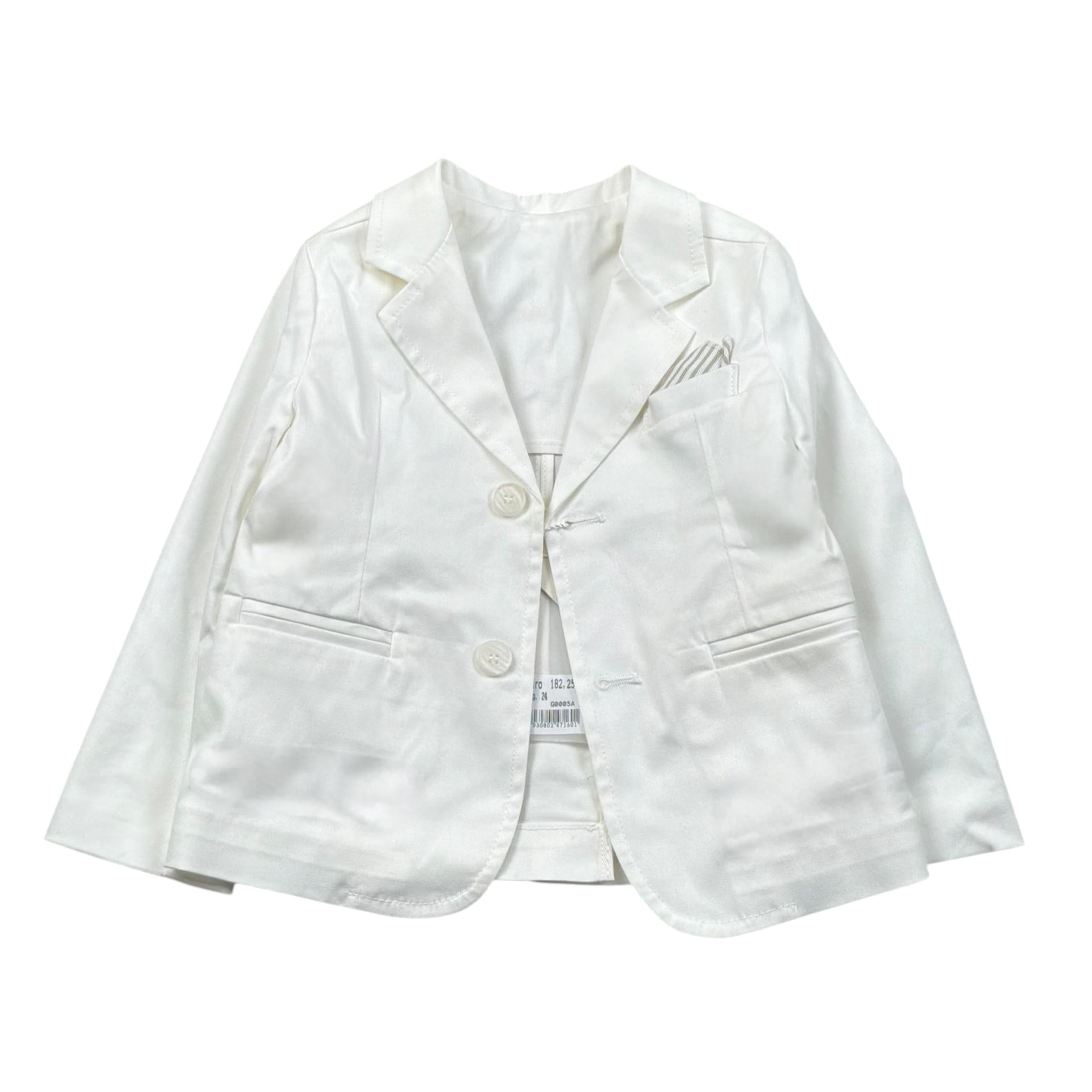 Gastone Giacca Tinta Unita per Neonato G0005A BIANCO GASTONE 