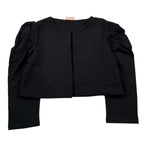 Please Giacca Tinta Unita per Bambina LG02042G38 NERO PLEASE 