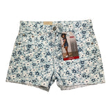 Levi'S Short Tinta Unita con Fantasia Fiori per Bambina 3EH026 AZZURRO LEVI'S 