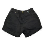Lu Lu By Miss Grant Short tinta unita con Strappi Nero per Bambina LL3381 NERO LU LU BY MISS GRANT 