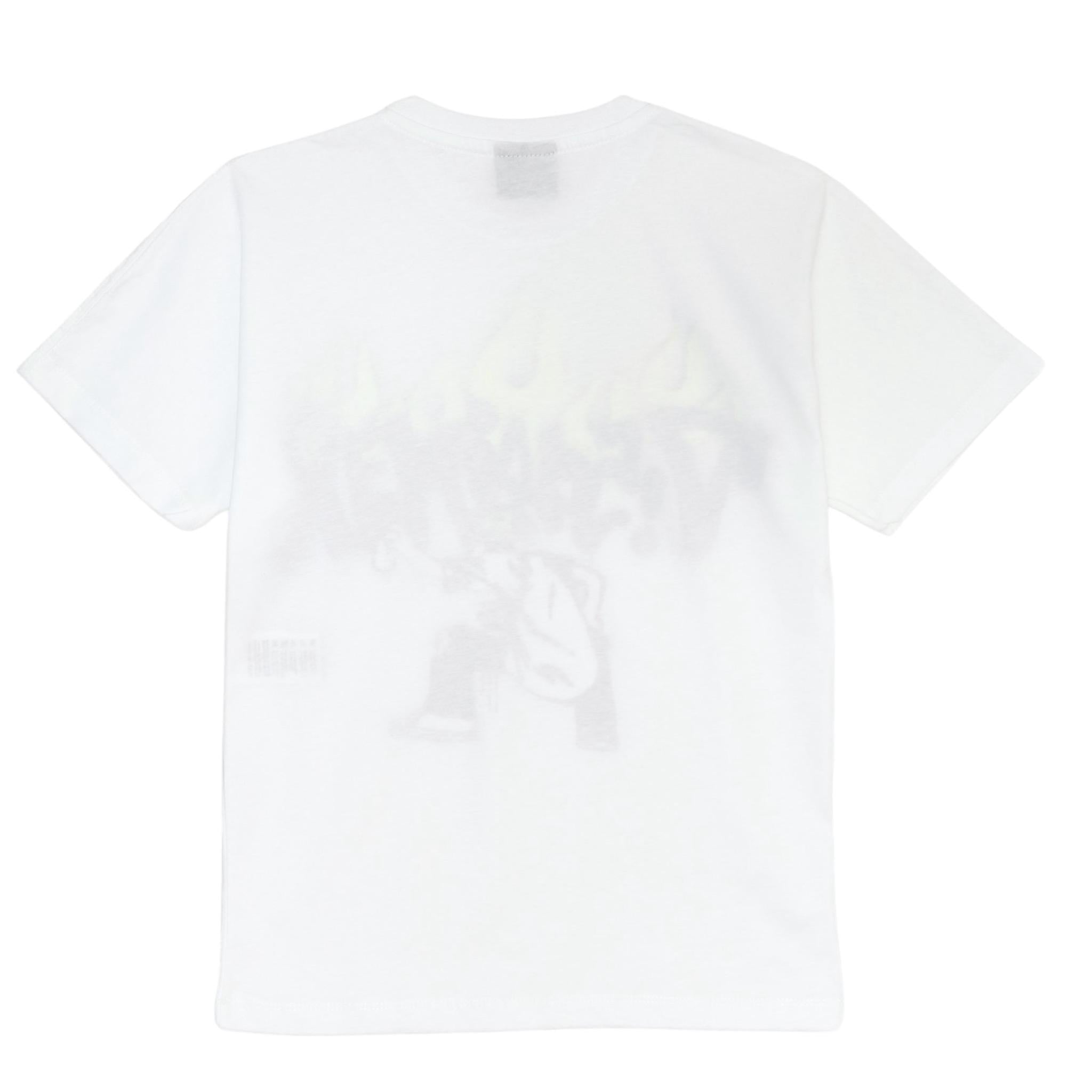 Disclaimer T-Shirt Girocollo tinta unita con Stampe Bianco per Bambino 25EDK58419XX BIANCO DISCLAIMER 