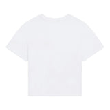 MARC JACOBS t-shirt girocollo tinta unita con stampa Bianco per Neonato W60282N BIANCO MARC JACOBS 