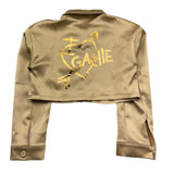 Gaelle Camicia Manica Lunga Modello Crop per Bambina 2745JY00363 ORO GAELLE 
