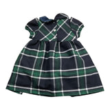 MALVI & CO abito tinta unita mezza manica fantasia a righe Blu per Bambina FCCM003VERR BLU MALVI & CO 