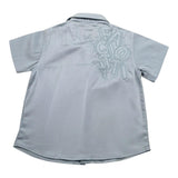 Cesare Paciotti Camicia Tinta Unita Mezza Manica per Neonato CMP3150B AZZURRO CESARE PACIOTTI 