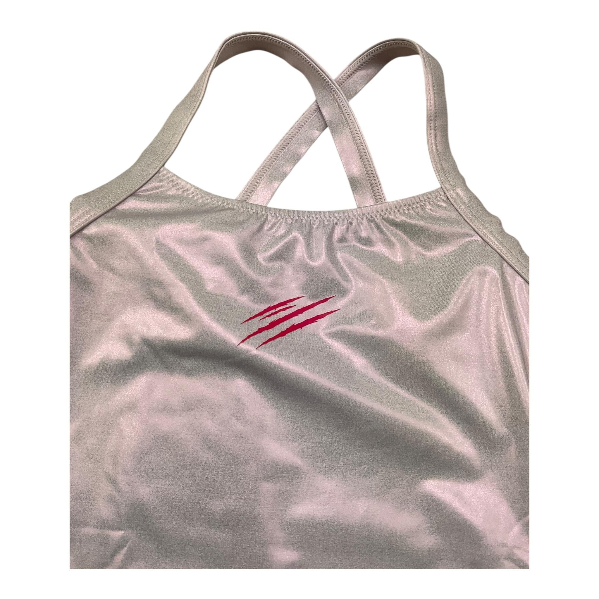 Plein Sport Swim Costume Intero Tinta Unita per Bambina PS25KGOP05 ROSA PLEIN SPORT SWIM 