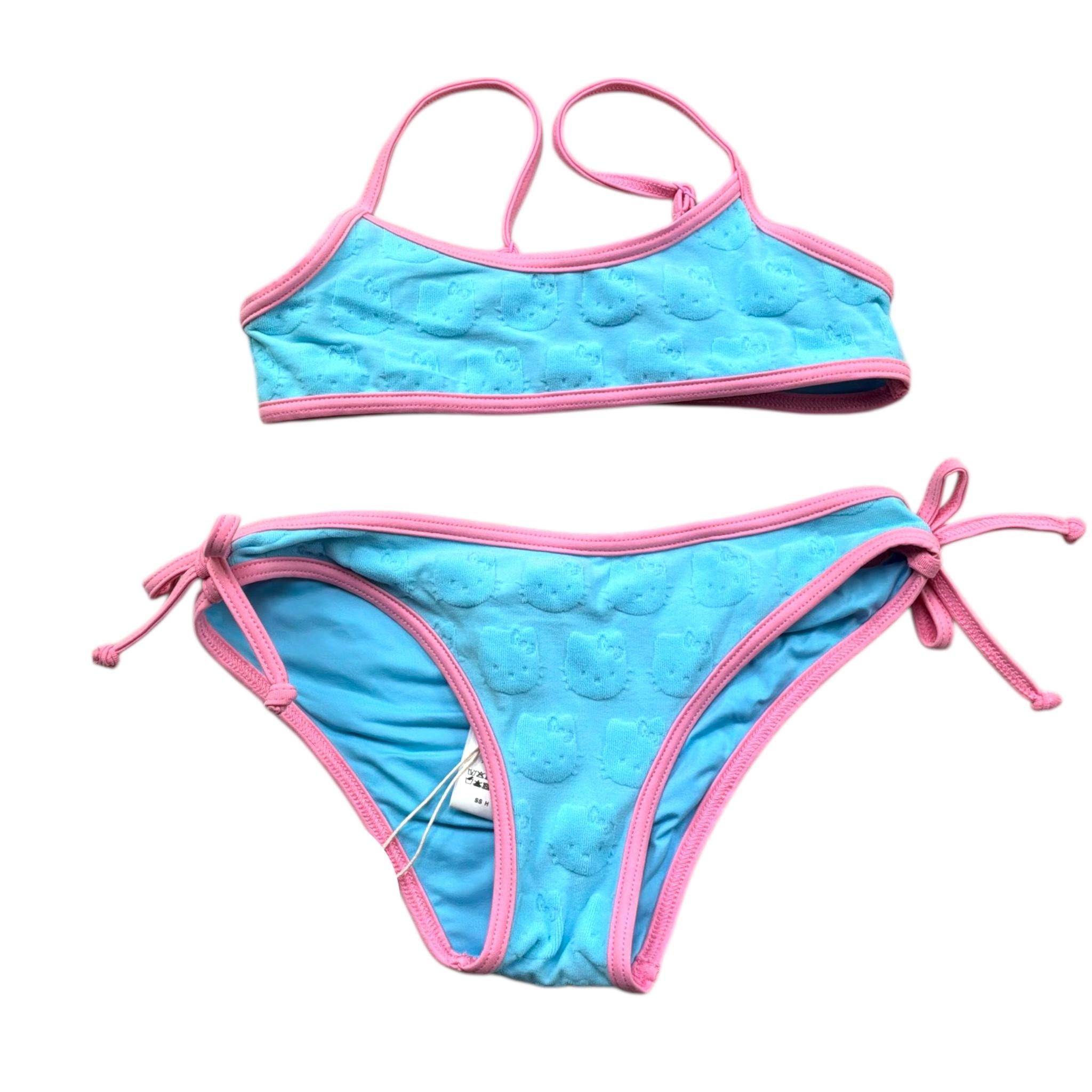 Saint Barth Costume 2 Pezzi Fascia-Mutandina per Bambina JAIDENN AZZURRO SAINT BARTH 