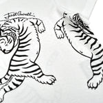 Just Cavalli T-Shirt Girocollo Tinta Unita con Stampa per Bambina JGP26181TS BIANCO JUST CAVALLI 